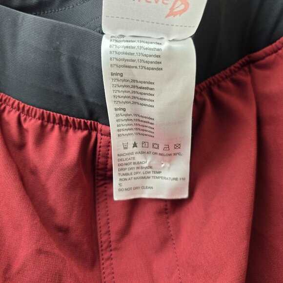 Baleaf Men’s XL Workout Shorts Red Stretch - Picture 10 of 13